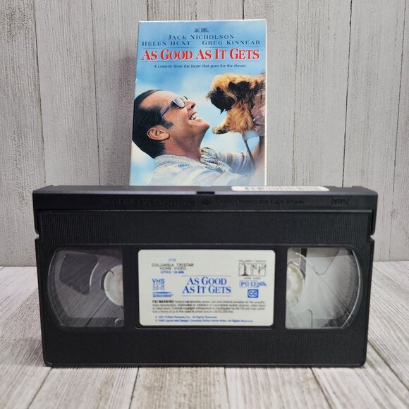 Vintage As Good As It Gets VHS Tape 1998 - Jack Nicholson - Picture 2 of 4